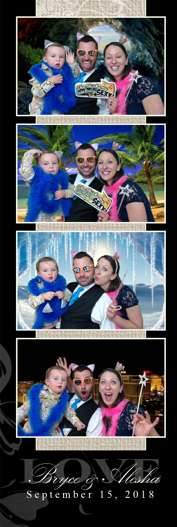 Alesha and Bryce's Wedding | View more photos from the event at gallery.photoboothbillings.com/u/PhotoBoothBillings/Alesha-and-Bryces-Wedding